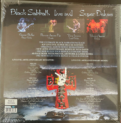 Black Sabbath - Live Evil Super Deluxe (BOX SET) | Near Mint (NM) Near Mint (NM)