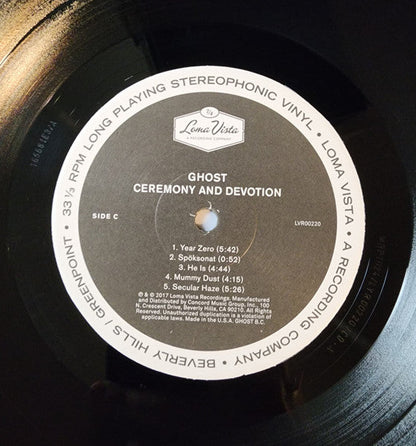 Ghost (32) - Ceremony And Devotion (VINYL) | Near Mint (NM or M-)