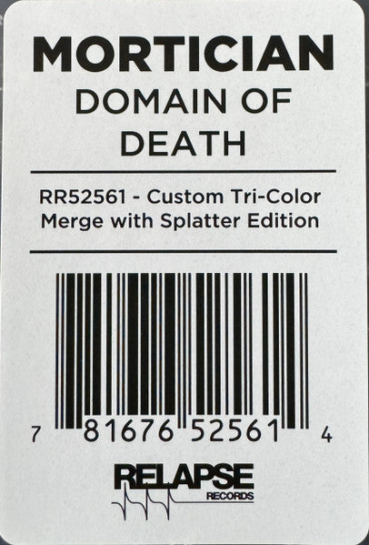 Mortician - Domain Of Death (VINYL) | Near Mint (NM) Near Mint (NM)