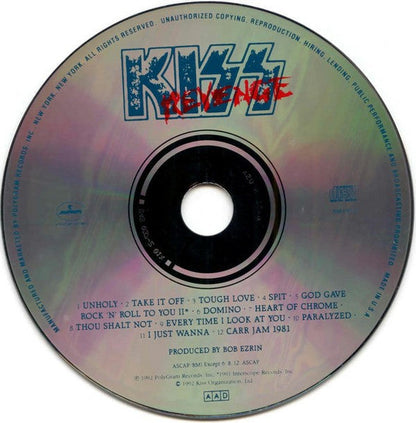 Kiss - Revenge (CD) | Near Mint (NM) Near Mint (NM)
