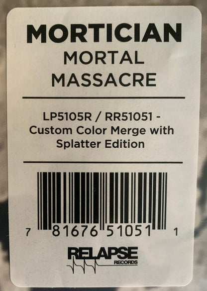 Mortician - Mortal Massacre (2xVINYL) | Near Mint (NM) Near Mint (NM)