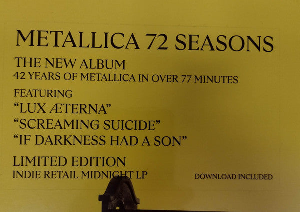Metallica - 72 Seasons (2xVINYL) | Near Mint (NM) Mint (M)