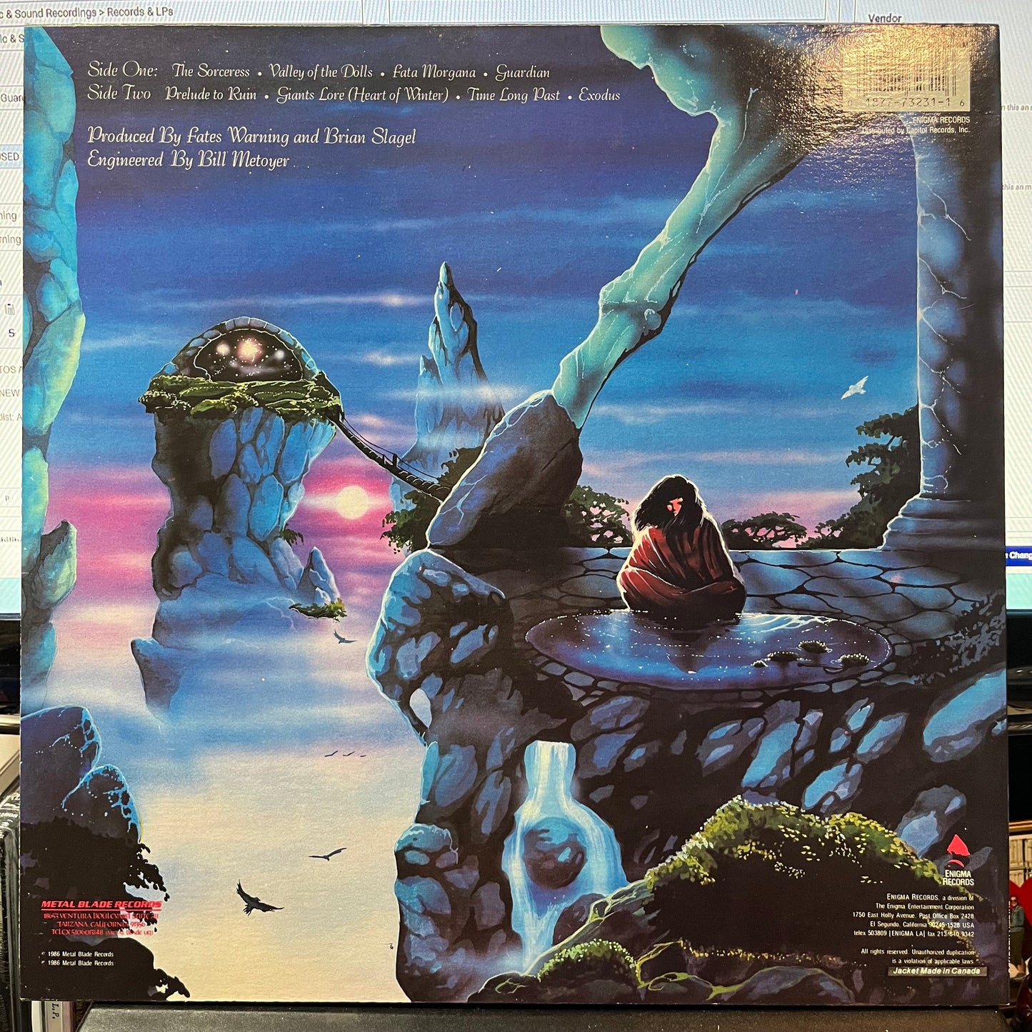 Fates Warning - Awaken The Guardian (VINYL) | Near Mint (NM or M-)