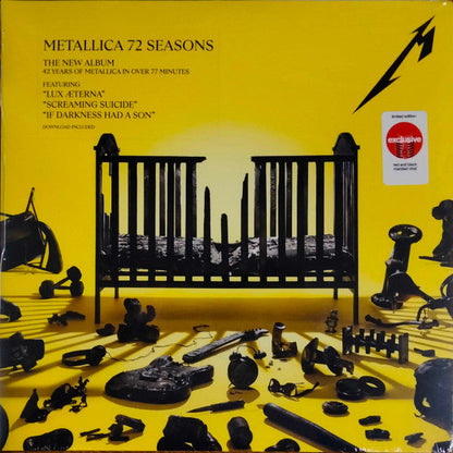 Metallica - 72 Seasons (2x RED & BLACK SPLATTER VINYL) | Near Mint (NM or M-)