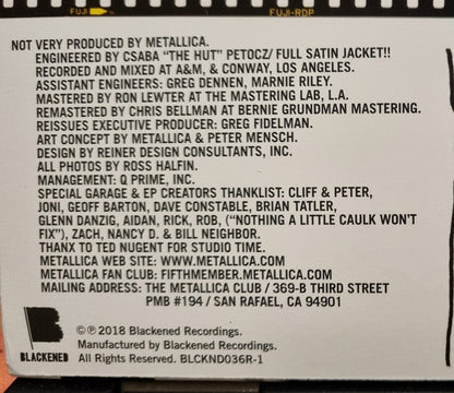 The $5.98 E.P. - Garage Days Re-Revisited | Mint (M) Mint (M)