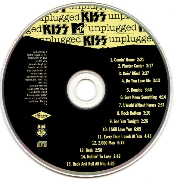 MTV Unplugged (CD) | Near Mint (NM) Near Mint (NM)