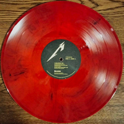 Metallica - 72 Seasons (2x RED & BLACK SPLATTER VINYL) | Near Mint (NM or M-)