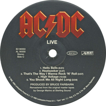 AC/DC - Live (2xVINYL) | Near Mint (NM or M-) Mint (M)
