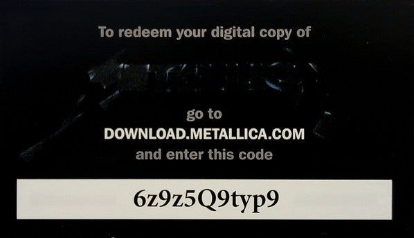 Metallica - Metallica (2xVINYL) | Near Mint (NM) Mint (M)