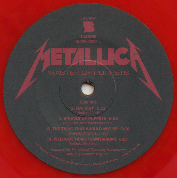 Metallica - Master Of Puppets (VINYL) | Near Mint (NM) Mint (M)