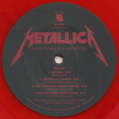 Metallica - Master Of Puppets (VINYL) | Near Mint (NM) Mint (M)