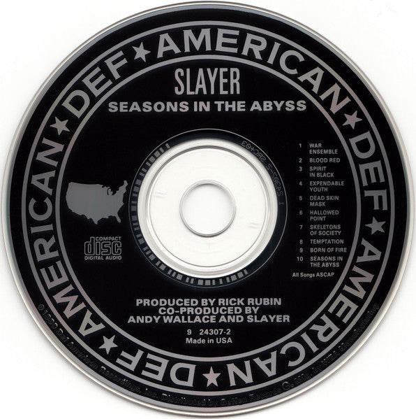 Slayer - Seasons In The Abyss (CD) | Near Mint (NM or M-)