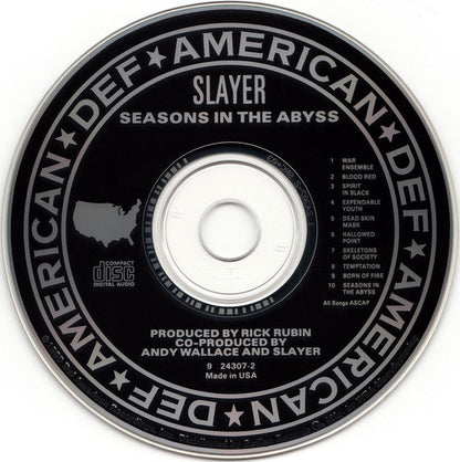 Slayer - Seasons In The Abyss (CD) | Near Mint (NM or M-)