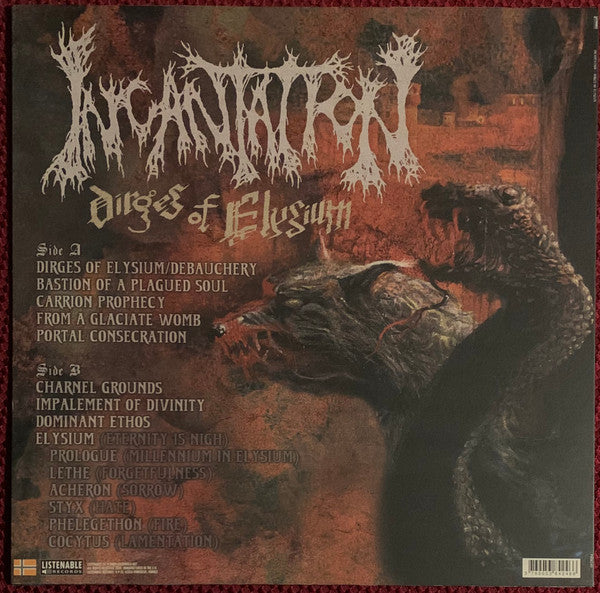 Incantation - Dirges Of Elysium (VINYL) | Near Mint (NM) Near Mint (NM)