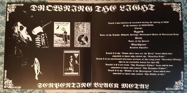 Drowning The Light - Sigils & Ciphers (VINYL) | Near Mint (NM) Near Mint (NM)