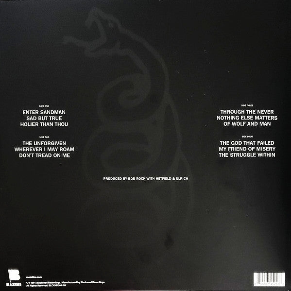 Metallica - Metallica (2xVINYL) | Near Mint (NM) Mint (M)