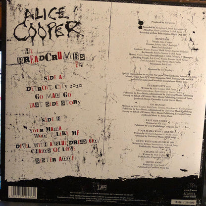 Alice Cooper (2) - The Breadcrumbs EP (10" VINYL) | Near Mint (NM or M-) Near Mint (NM)