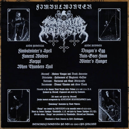 Satanic Warmaster - Fimbulwinter (VINYL) | Near Mint (NM) Near Mint (NM)