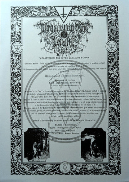 Drowning The Light - Enslaved By The Cave & Paradise Slaves (VINYL) | Near Mint (NM) Near Mint (NM)