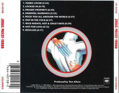 Judas Priest - Turbo (CDS) | Near Mint (NM or M-)
