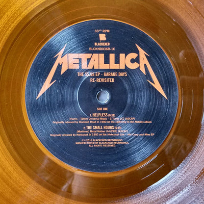 Metallica - The $5.98 E.P. - Garage Days Re-Revisited (TRANSLUCENT ORANGE VINYL) | Near Mint (NM or M-)