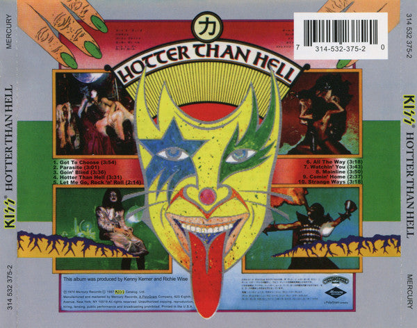 Kiss - Hotter Than Hell (CD) | Near Mint (NM) Near Mint (NM)