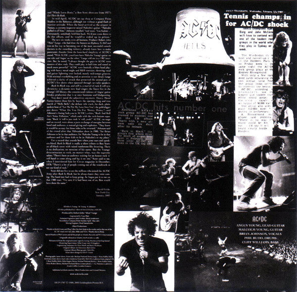 AC/DC - Back In Black (VINYL) | Near Mint (NM or M-)
