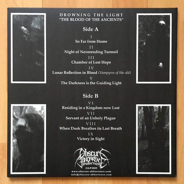 Drowning The Light - The Blood Of The Ancients (VINYL) | Near Mint (NM) Near Mint (NM)