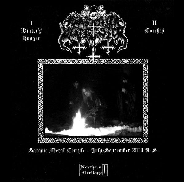 Satanic Warmaster - Winter's Hunger / Torches (7" VINYL) | Near Mint (NM) Near Mint (NM)
