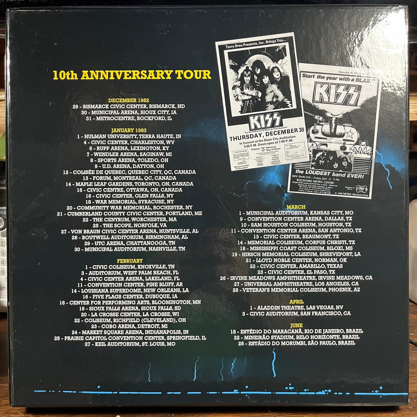 Kiss - Happy New Year! Sioux City & Rockford 1982 (VINYL BOX SET) | Near Mint (NM or M-)
