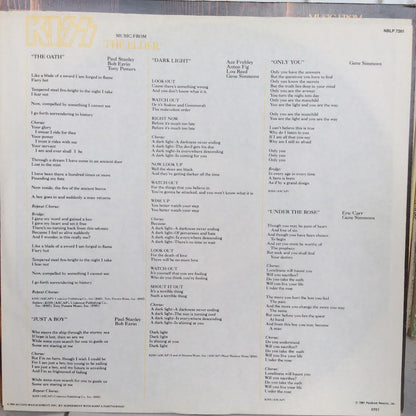 Kiss - (Music From) The Elder (VINYL) | Near Mint (NM) Near Mint (NM)