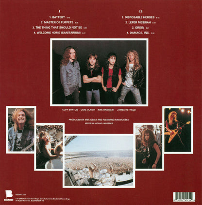 Metallica - Master Of Puppets (VINYL) | Near Mint (NM) Mint (M)