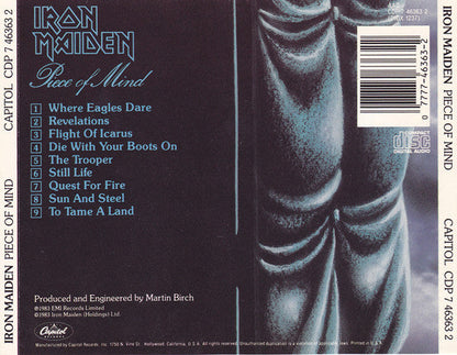 Iron Maiden - Piece Of Mind (CD) | Near Mint (NM or M-)
