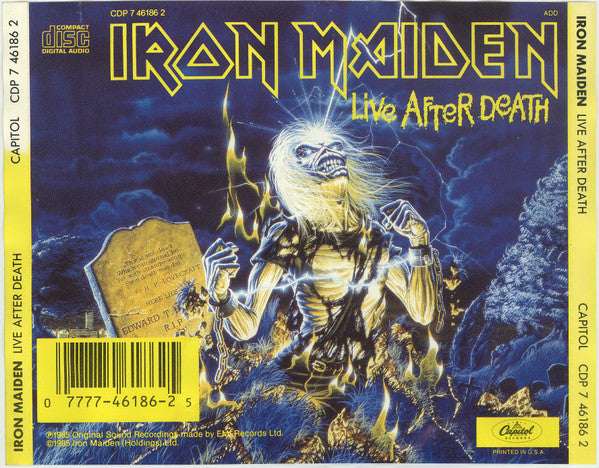 Iron Maiden - Live After Death (CD) | Near Mint (NM or M-)