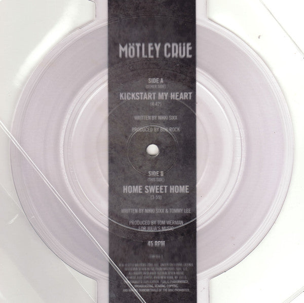 Kickstart My Heart / Home Sweet Home (*SHAPED* 7") | Near Mint (NM) Near Mint (NM)