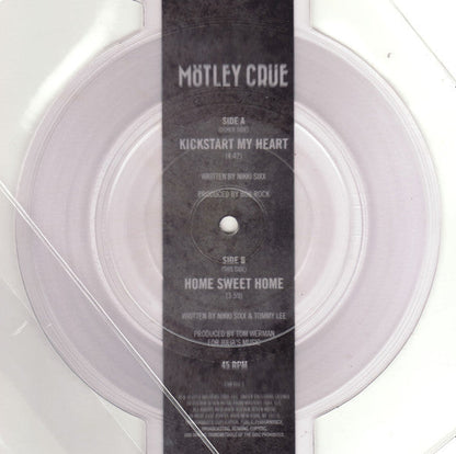 Kickstart My Heart / Home Sweet Home (*SHAPED* 7") | Near Mint (NM) Near Mint (NM)