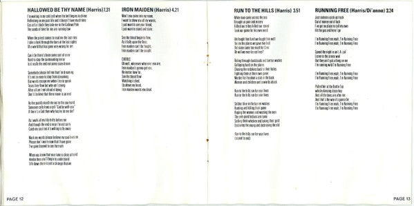 Iron Maiden - Live After Death (CD) | Near Mint (NM or M-)