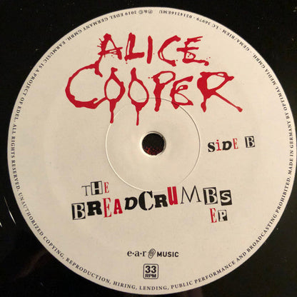 Alice Cooper (2) - The Breadcrumbs EP (10" VINYL) | Near Mint (NM or M-) Near Mint (NM)