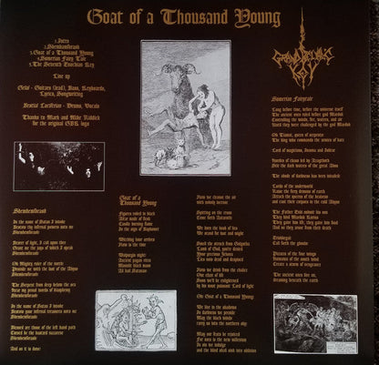 Grand Belial's Key - Goat Of A Thousand Young / Triumph Of The Hordes (VINYL) | Near Mint (NM) Mint (M)