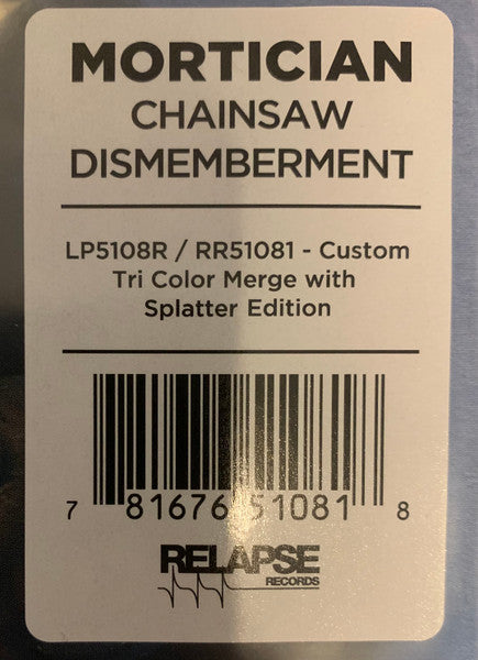Mortician - Chainsaw Dismemberment (2xVINYL) | Near Mint (NM) Near Mint (NM)