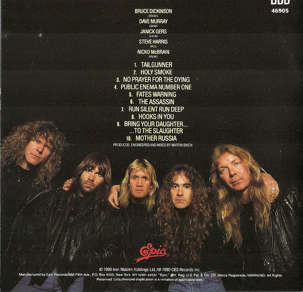 Iron Maiden - No Prayer For The Dying (CD) | Near Mint (NM or M-)