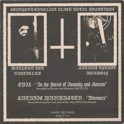 Southern / Carelian Black Metal Holocaust (7" VINYL) | Near Mint (NM) Near Mint (NM)