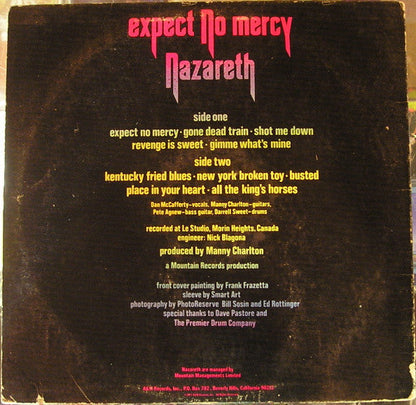 Nazareth (2) - Expect No Mercy (VINYL) | Near Mint (NM or M-) Excellent (EX)