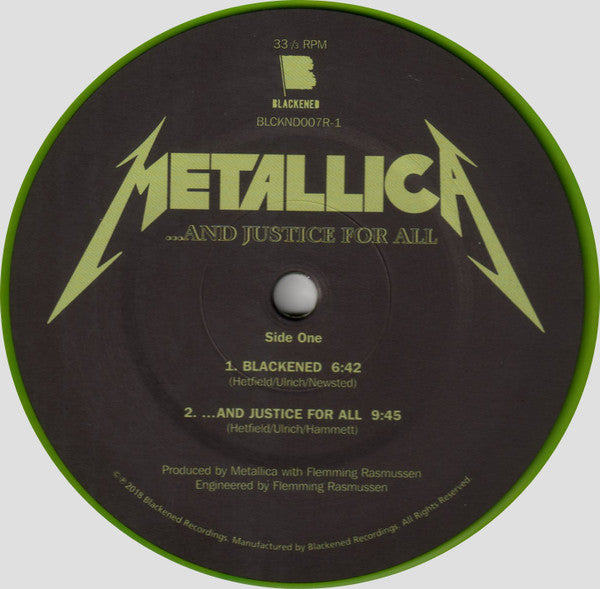 Metallica - ...And Justice For All (2xVINYL) | Near Mint (NM) Mint (M)
