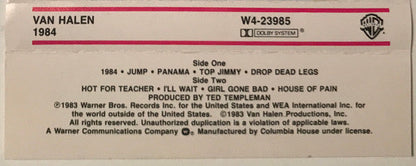 Van Halen - 1984 (CASSETTE | Near Mint (NM or M-) Excellent (EX)