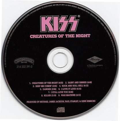 KISS - Creatures Of The Night (CD) | Near Mint (NM) Near Mint (NM)