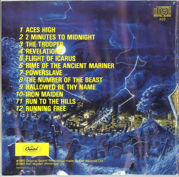 Iron Maiden - Live After Death (CD) | Near Mint (NM or M-)