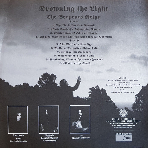 Drowning The Light - The Serpents Reign (VINYL) | Near Mint (NM) Near Mint (NM)