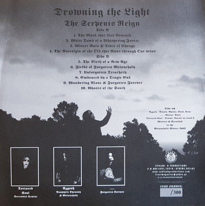 Drowning The Light - The Serpents Reign (VINYL) | Near Mint (NM) Near Mint (NM)