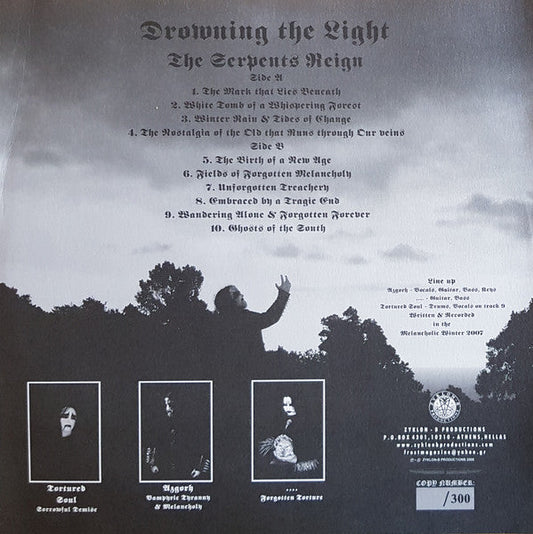 Drowning The Light - The Serpents Reign (VINYL) | Near Mint (NM) Near Mint (NM)